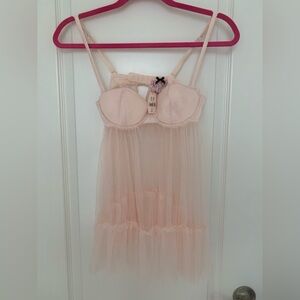 NWT Victoria’s Secret Sexy Little Things Babydoll Lingerie Rare Discontinued